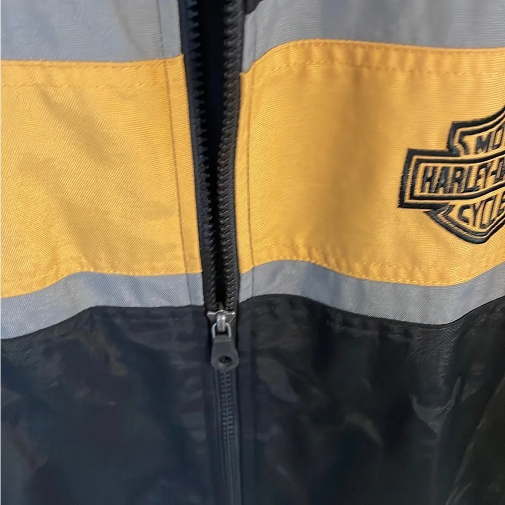 Men’s Harley Davidson, nylon motorcycle jacket large - Picture 6 of 7